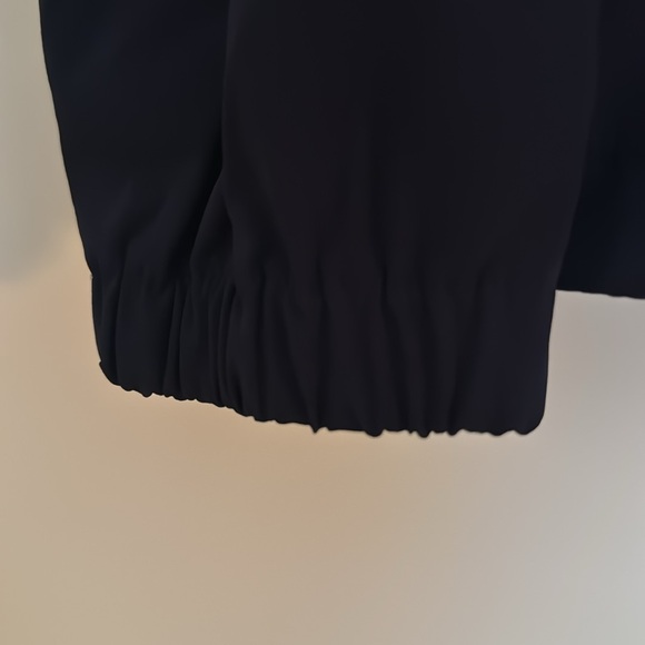 Classic Dark Navy Zara Zip-Up Jacket Wind Breaker - Picture 6 of 10